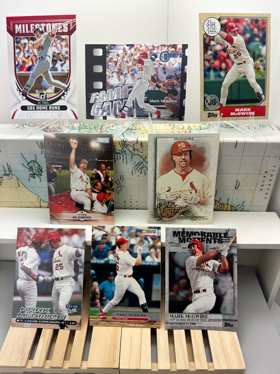 fleer Other - Mark McGwire Cardinals lot of 8